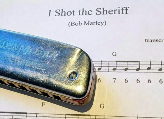 Harmonica sur tablature de I Shot the Sheriff de Bob Marley